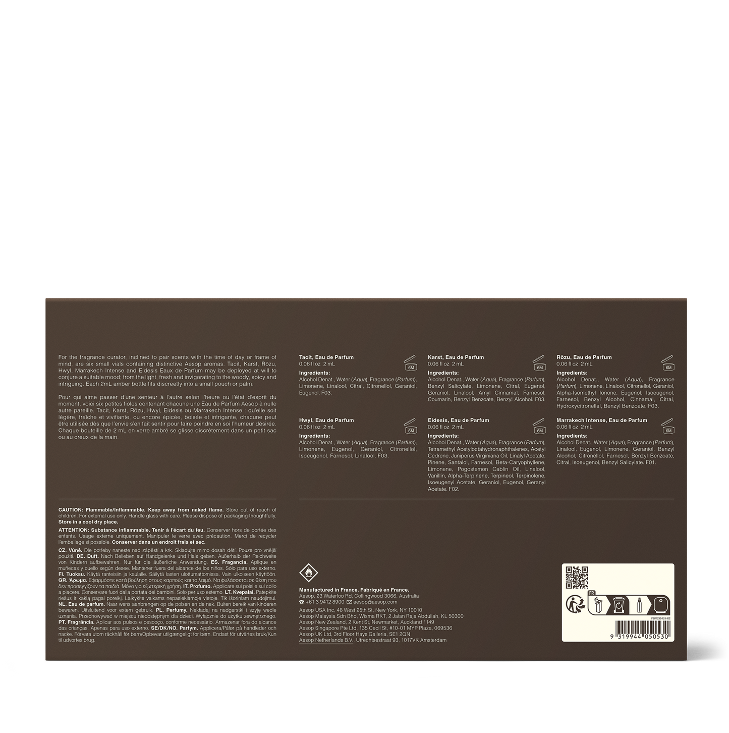 Fragrance Anthology Volume I